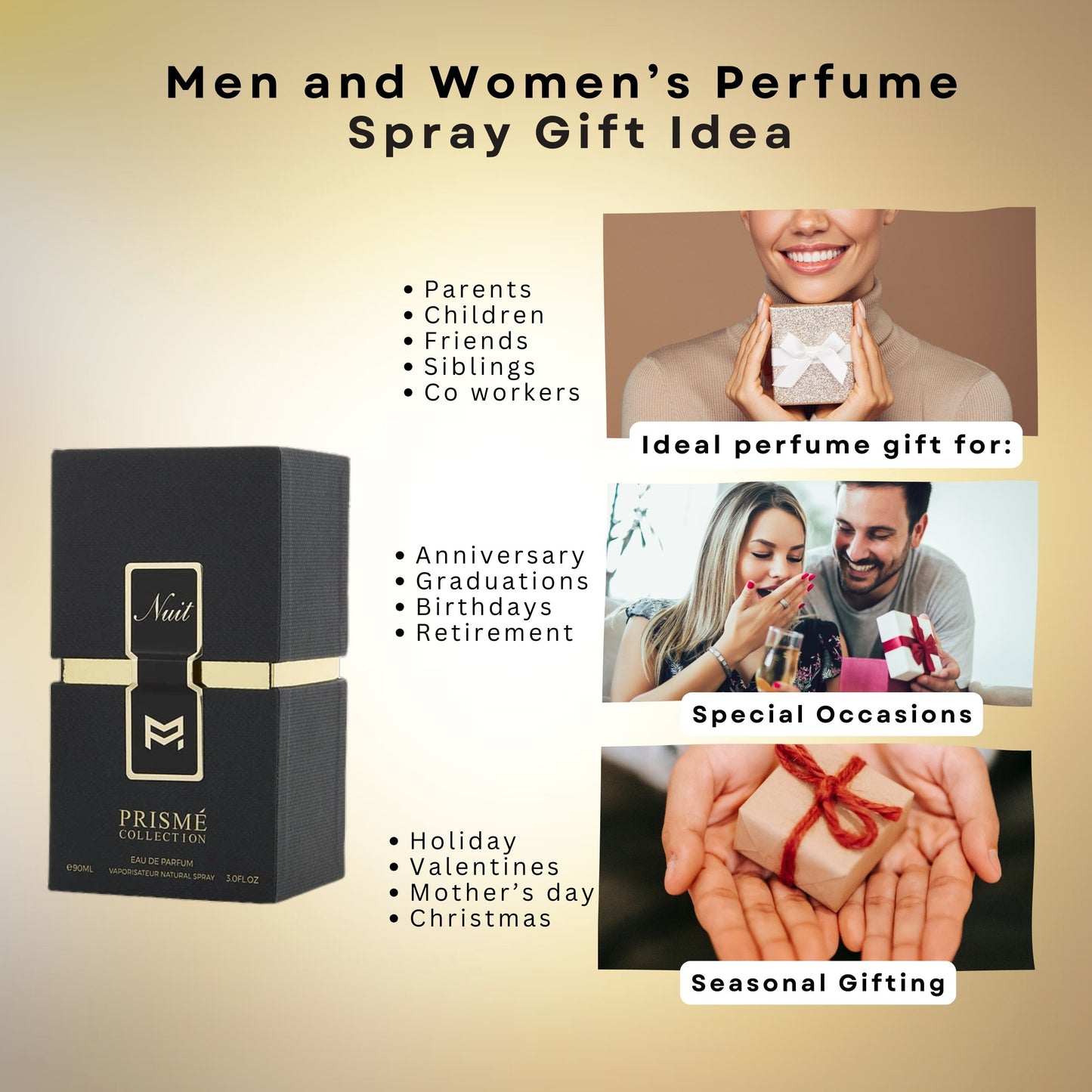 Patek Maison Prisme Nuit Eau de Parfum for Men – Designer Cologne Spray (3 oz)