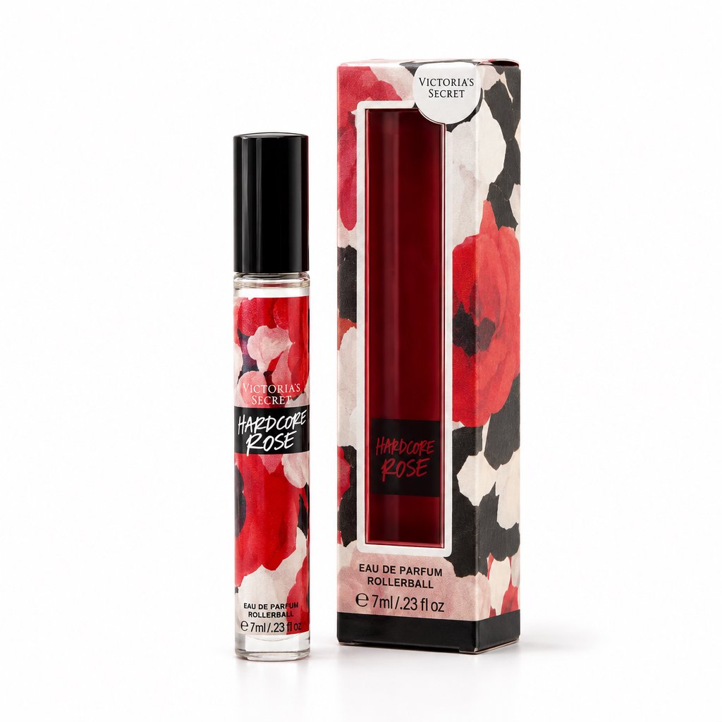 Victoria's Secret Hardcore Rose Eau de Parfum Rollerball – Travel Size (0.23 fl oz)