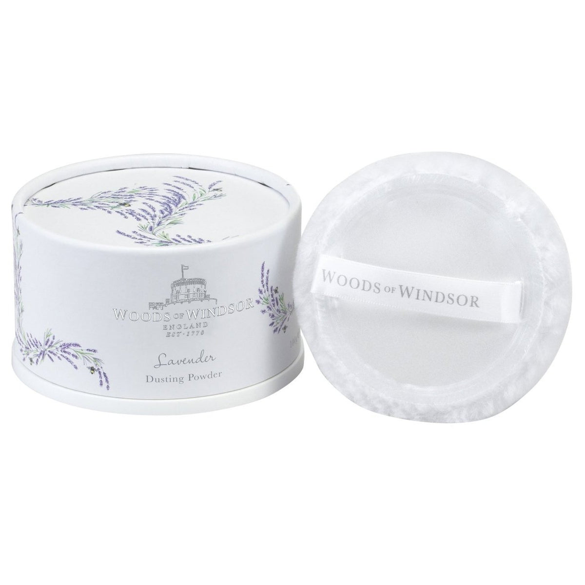 White Jasmine by Woods of Windsor 3.5 oz Body Dusting Powder with Puff