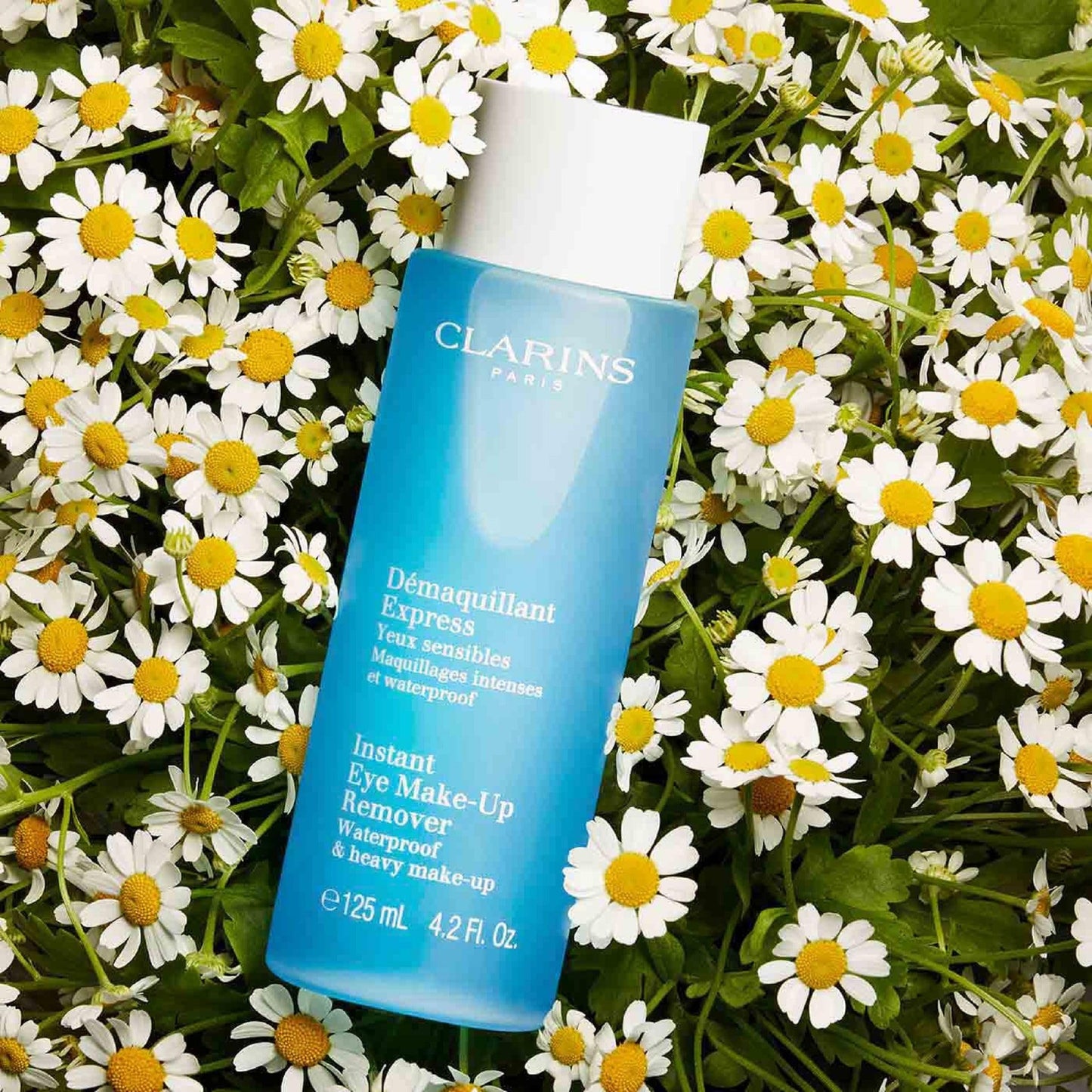 Clarins Instant Eye Make-Up Remover | Bi-Phase Remover For Heavy and Waterproof Eye Make-Up | Soothing and Moisturizing | Non-Irritating | Allergy Tested | Ophthalmologist Tested | 4.2 Ounces
