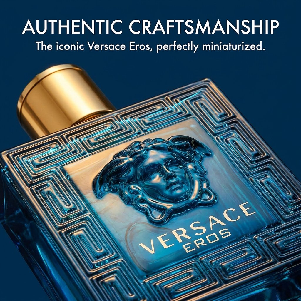 Versace Eros Eau de Toilette for Men, 5ml (0.17 fl oz) Mini Travel Size