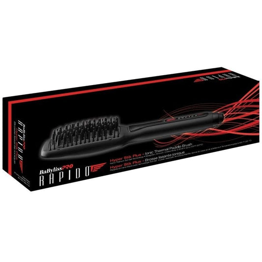 BaByliss Pro RAPIDO Hyper Stik Plus Ionic Thermal Paddle Brush, Brand New