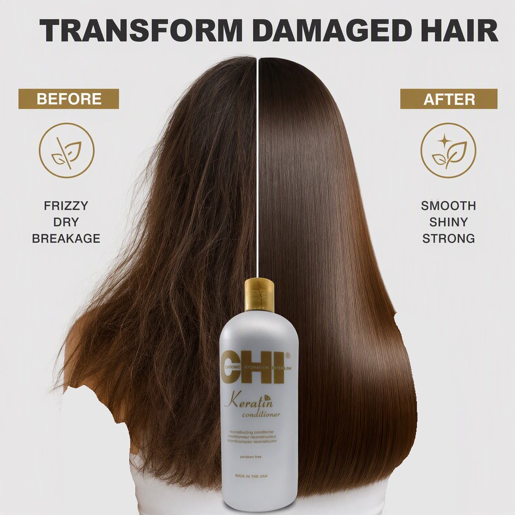CHI Keratin Reconstructing Conditioner 32 OZ-2PK