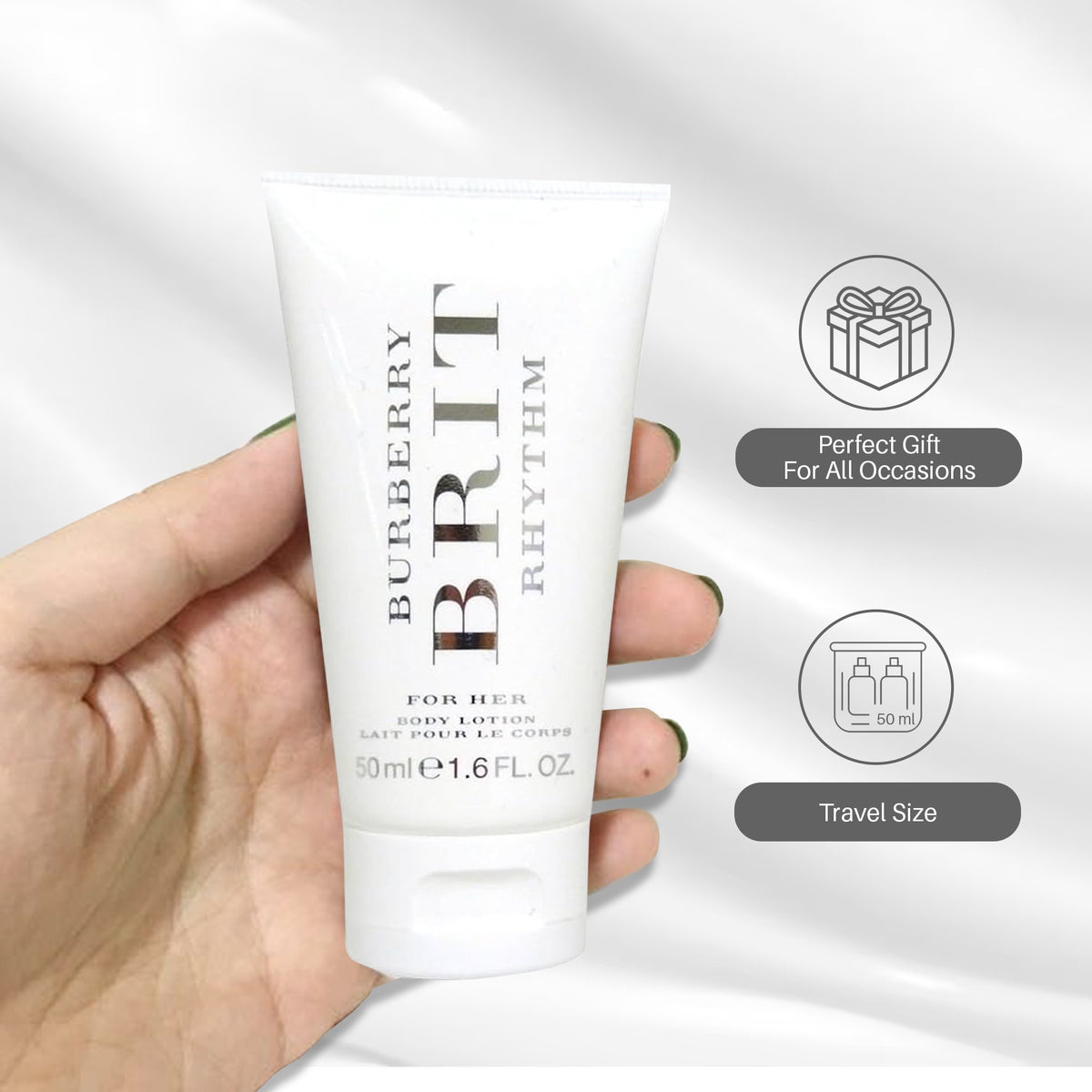 Burberry Brit Rhythm For Her Mini Body Lotion for Women 1.7 oz
