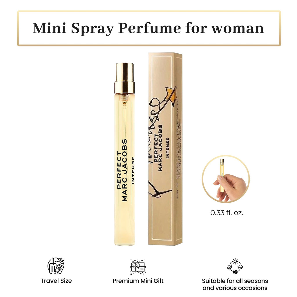 Marc Jacobs Perfect Intense Eau de Parfum for Women – Travel Spray (0.33 oz
