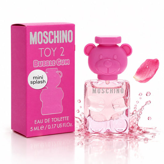 MOSCHINO TOY 2 BUBBLE GUM by Moschino , EDT SPRAY 0.17 OZ MINI