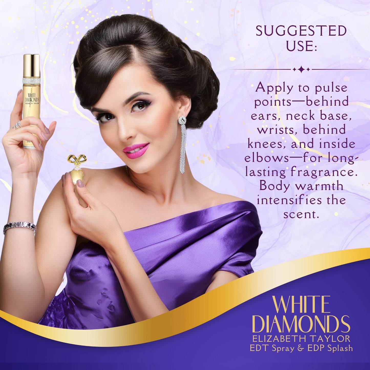 Elizabeth Taylor White Diamonds EDT 50ml Gift Set