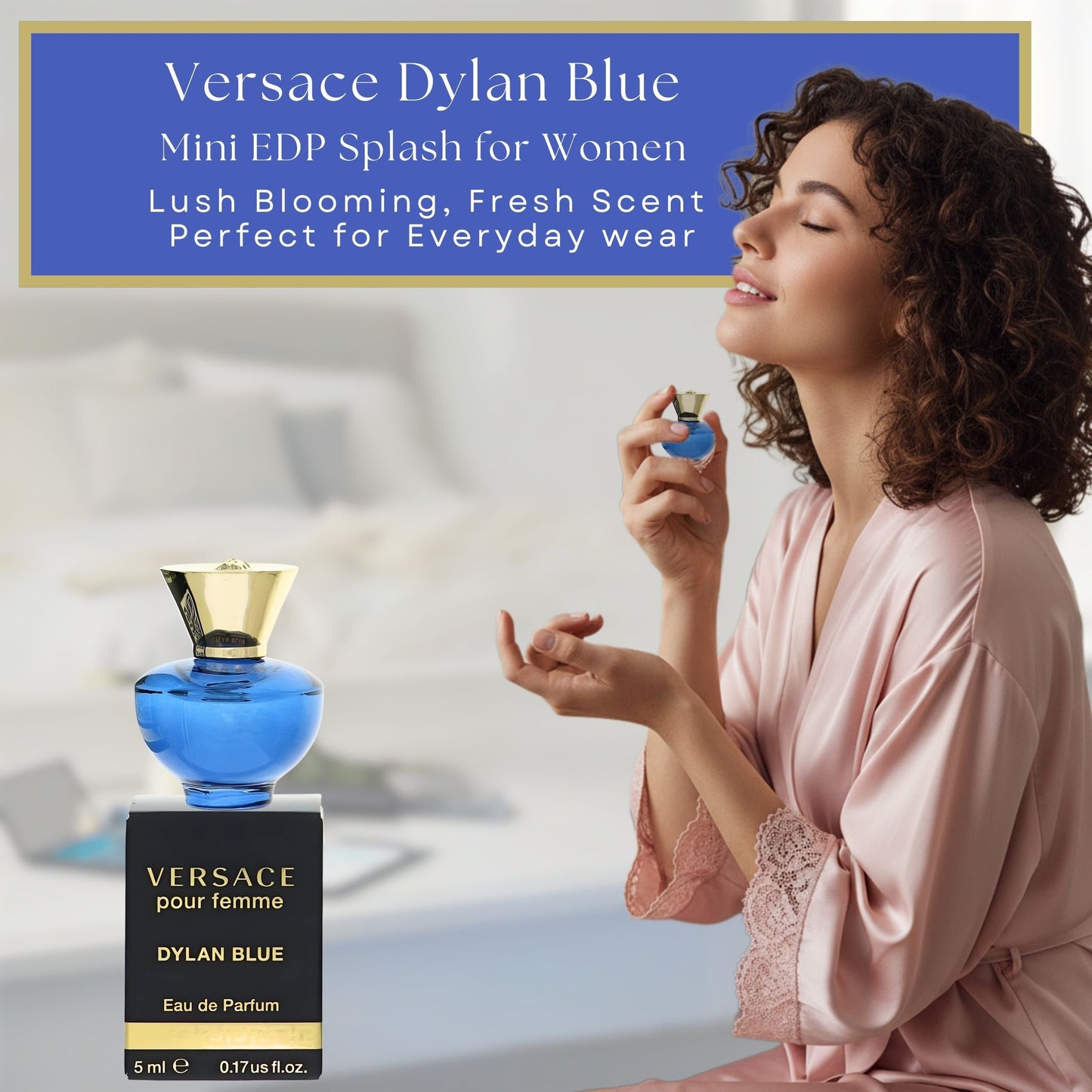 Versace Dylan Blue Women EDP Splash (Mini) 5 ml