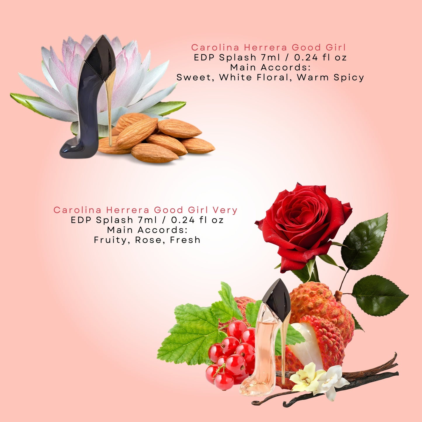 Carolina Herrera Good Girl 4 Pc Mini Shoe Gift Set