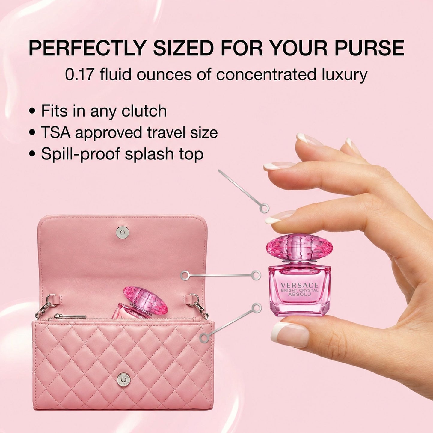 Versace Bright Crystal Absolu Women 5 ml EDP Splash (Mini)