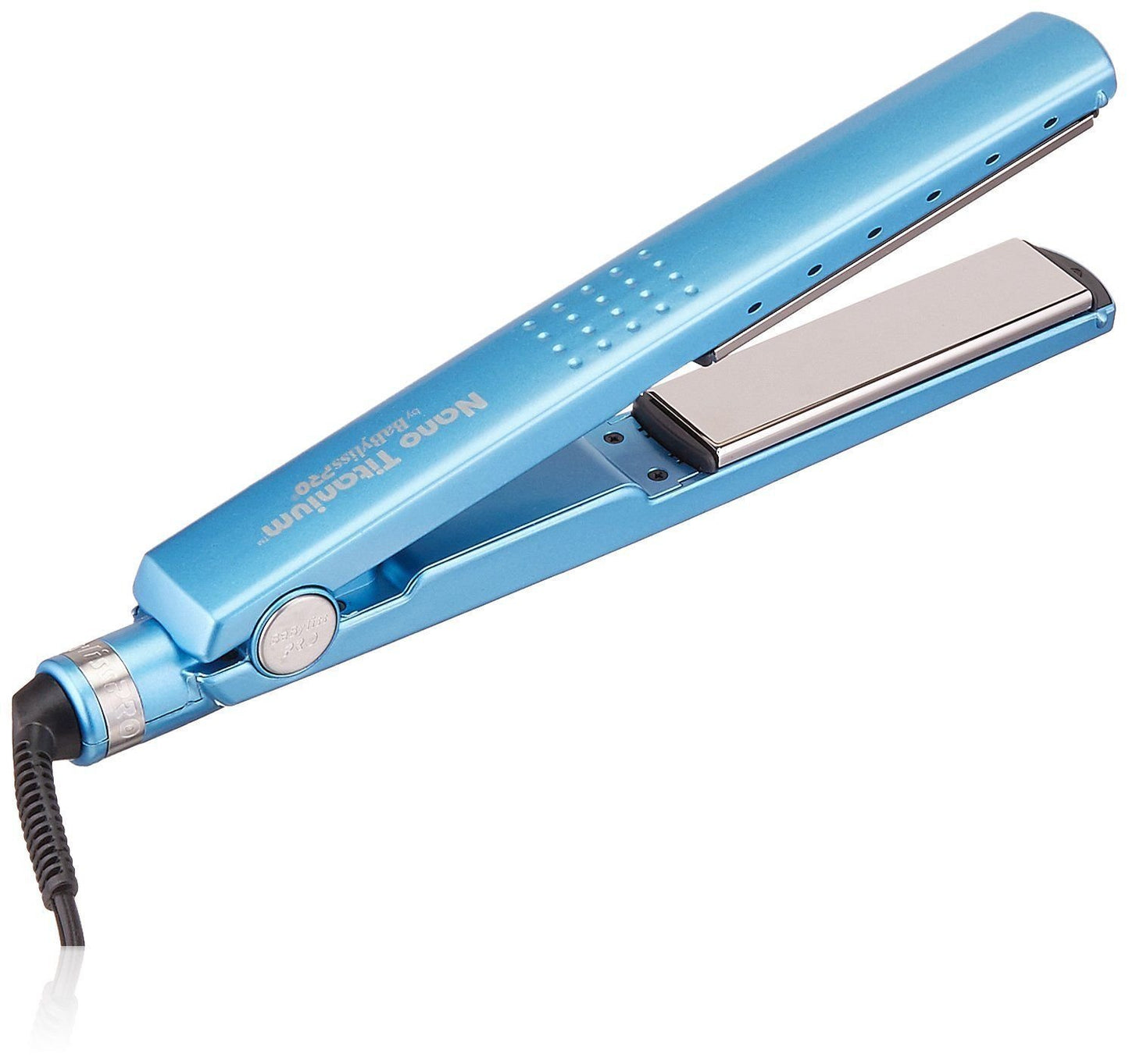 Babyliss Pro Nano Titanium 1 1/4" Ionic Straightener, Dual Voltage Travel Dryer
