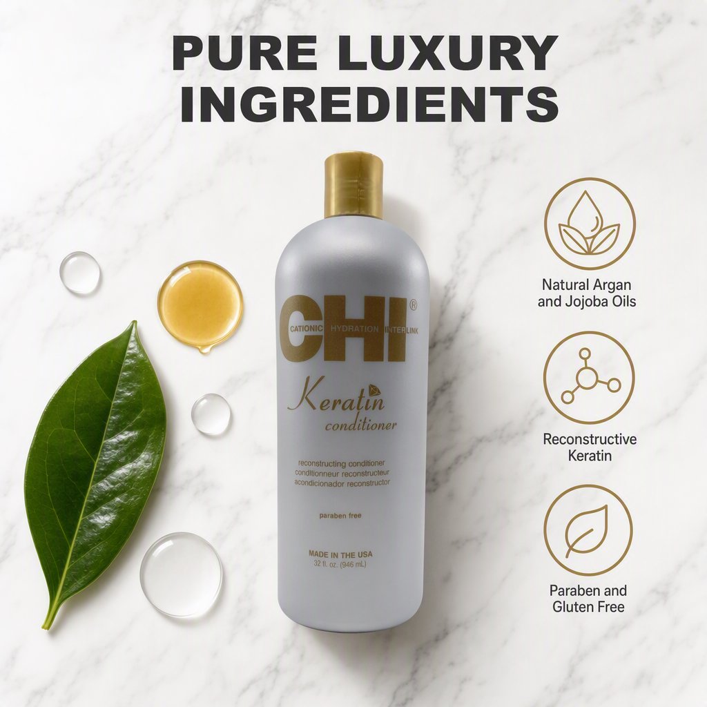 CHI Keratin Reconstructing Conditioner 32 OZ-2PK