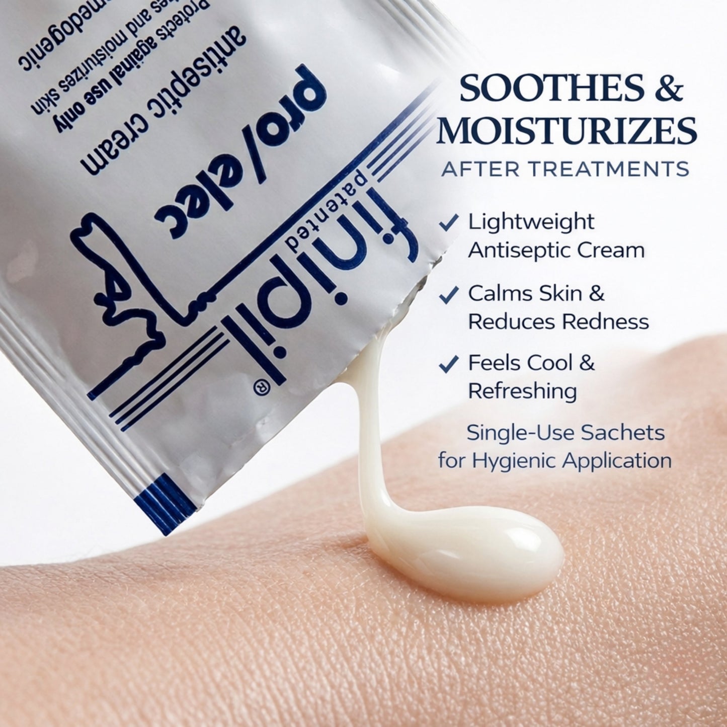 Finipil Antiseptic Cream Lotion – Post Hair Removal Treatment (12 Pack, 3.6 ml Each)