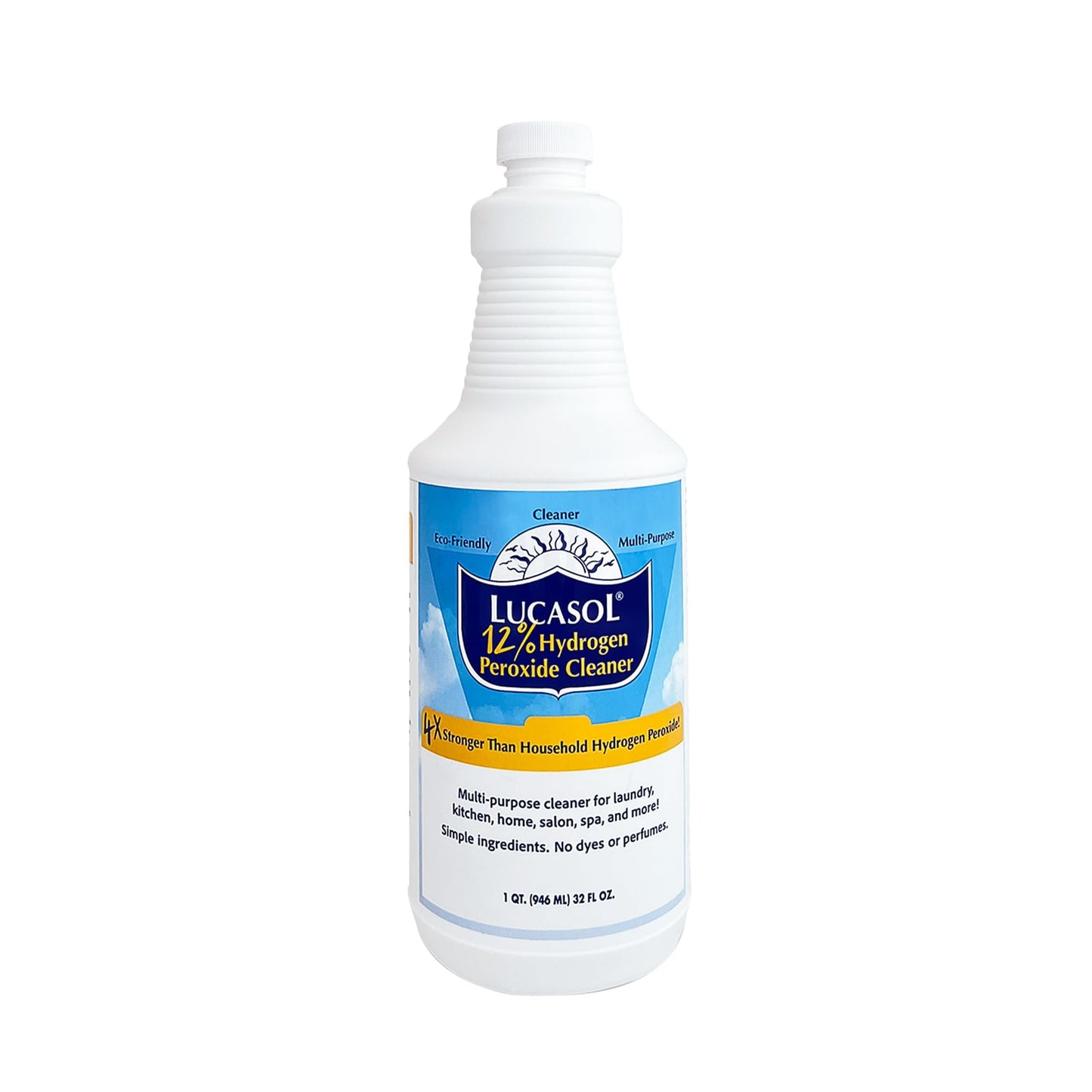 Lucasol Food Grade Hydrogen Peroxide 12% – 1 Quart (32 Fl Oz)