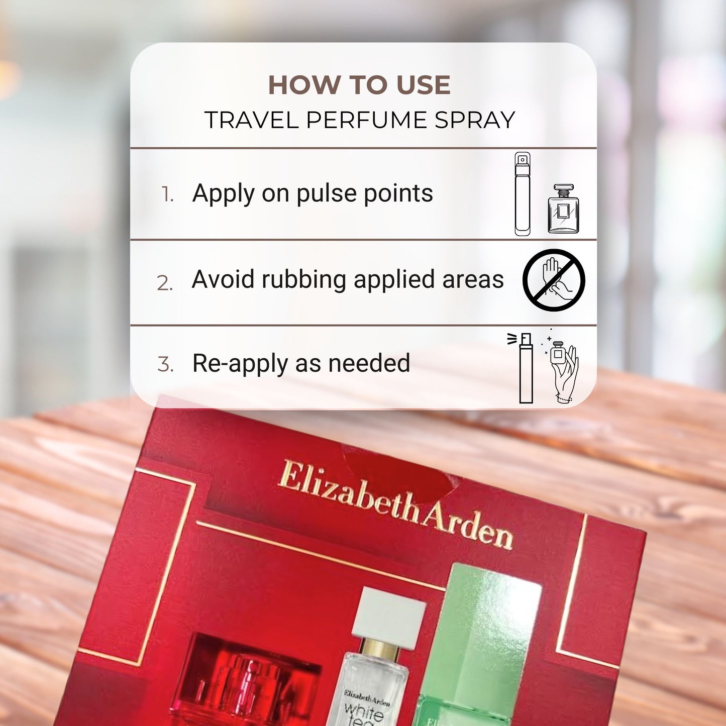Elizabeth Arden by Elizabeth Arden, 3 Piece Variety Gift Set for Women