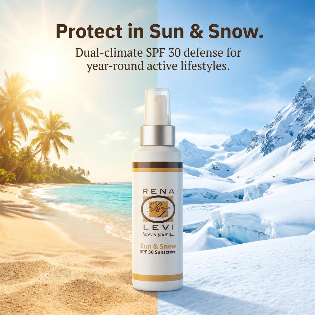 SPF 30 Sunscreen Sun & Snow  3.3 fl. oz. By Rena Levi
