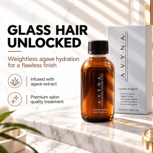 Avyna Lozione di Agave Leave-In Hair & Scalp Treatment – Essential Oils Formula (1.69 fl oz / 50 ml)