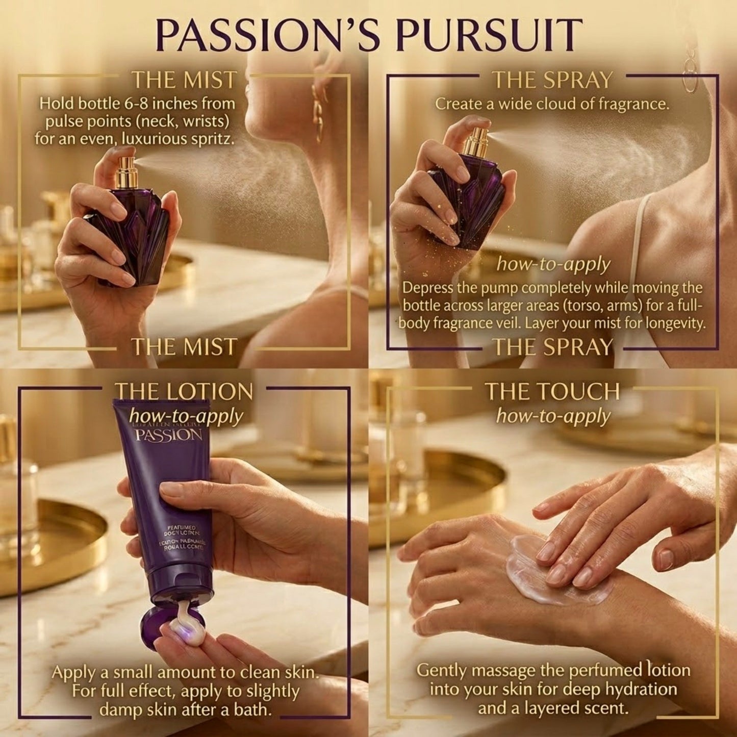 Elizabeth Taylor Passion, 2 Piece Gift Set for Women