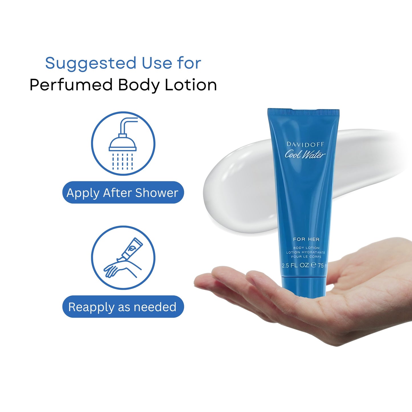 Cool Water for Women By Davidoff Perfume Gift Set- 4Pcs