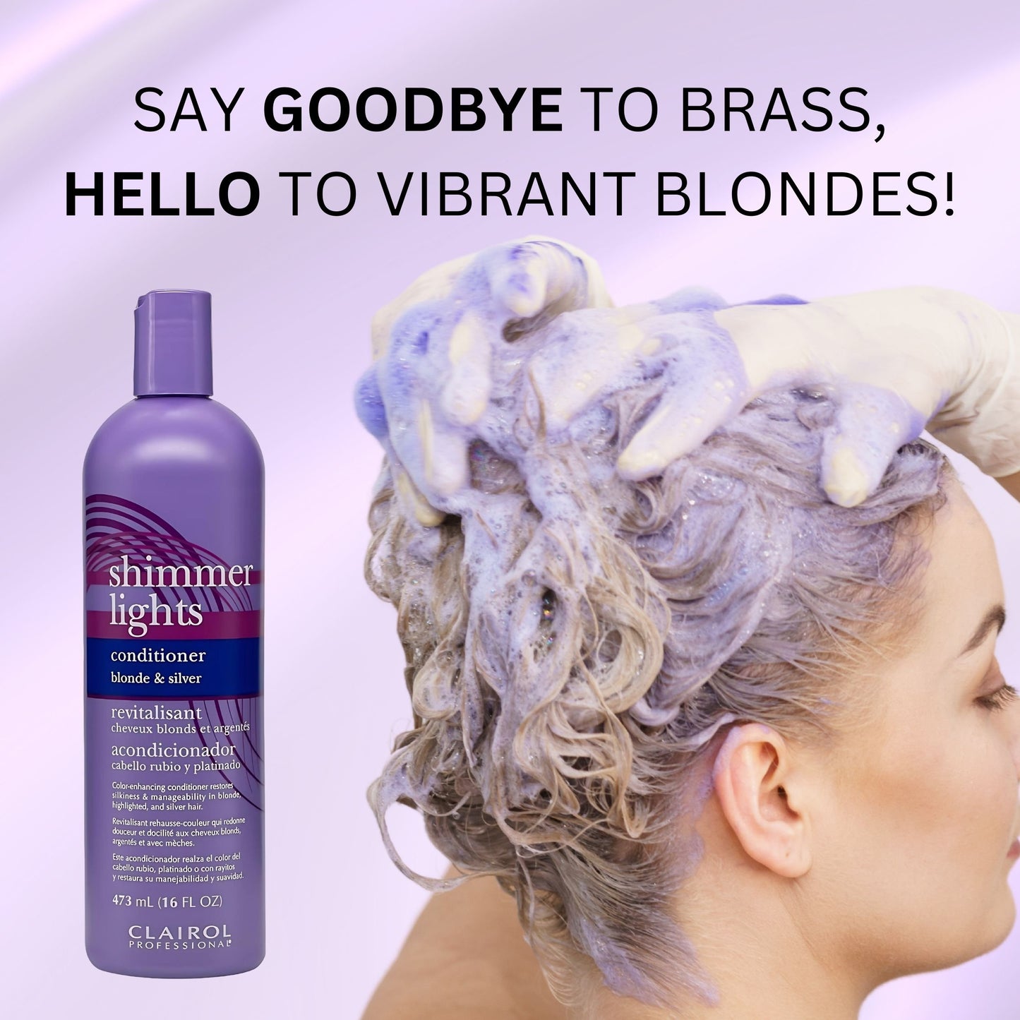 Clairol Professional Shimmer Lights Conditioner 16 oz.
