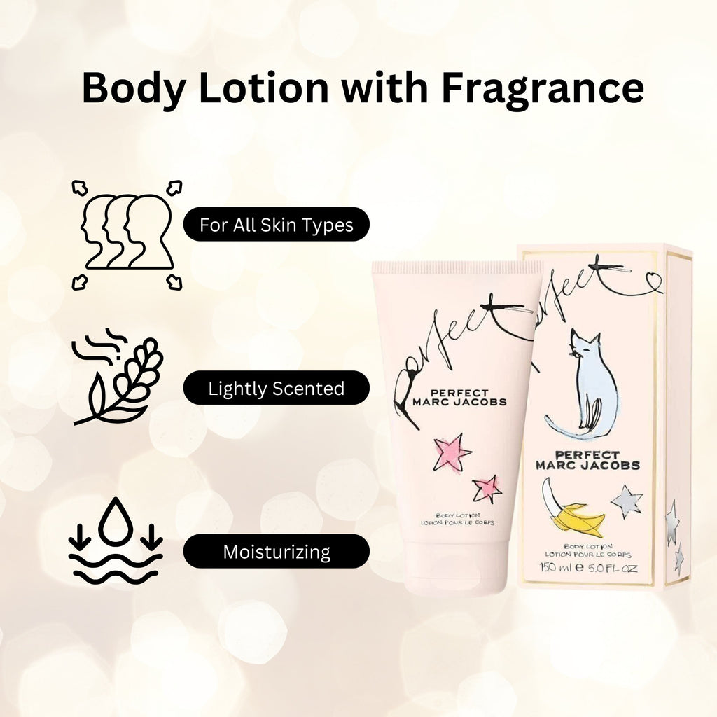 Perfect by Marc Jacobs Body Lotion for Women – 5.0 oz