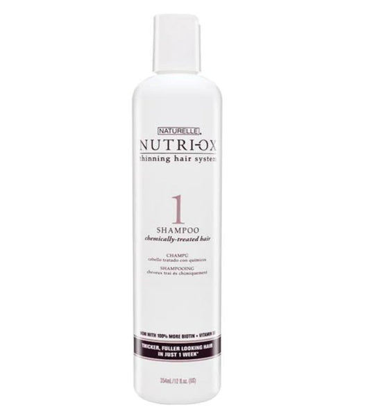 Nutri-ox Thinning Hair System for Chemically Treated Hair 12 oz Shampoo,