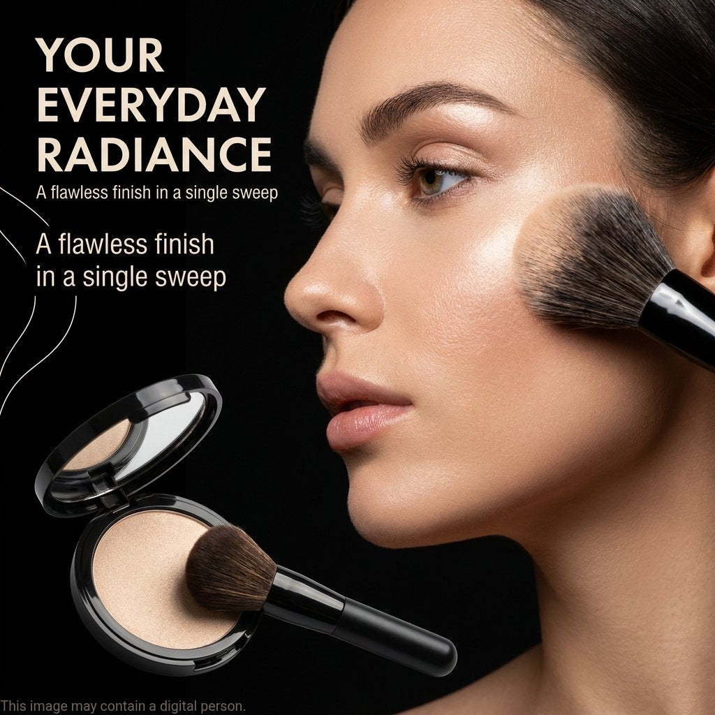 Glow Makeup Highlighting Powder – Radiant Face & Cheek Highlighter