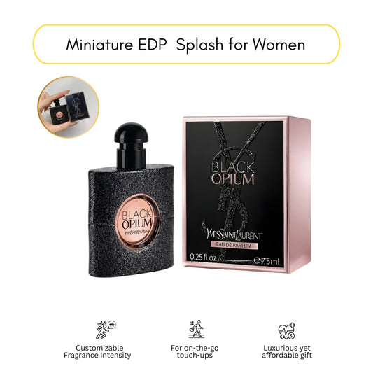 Yves Saint Laurent Black Opium Mini Eau de Parfum – 0.25 oz Splash
