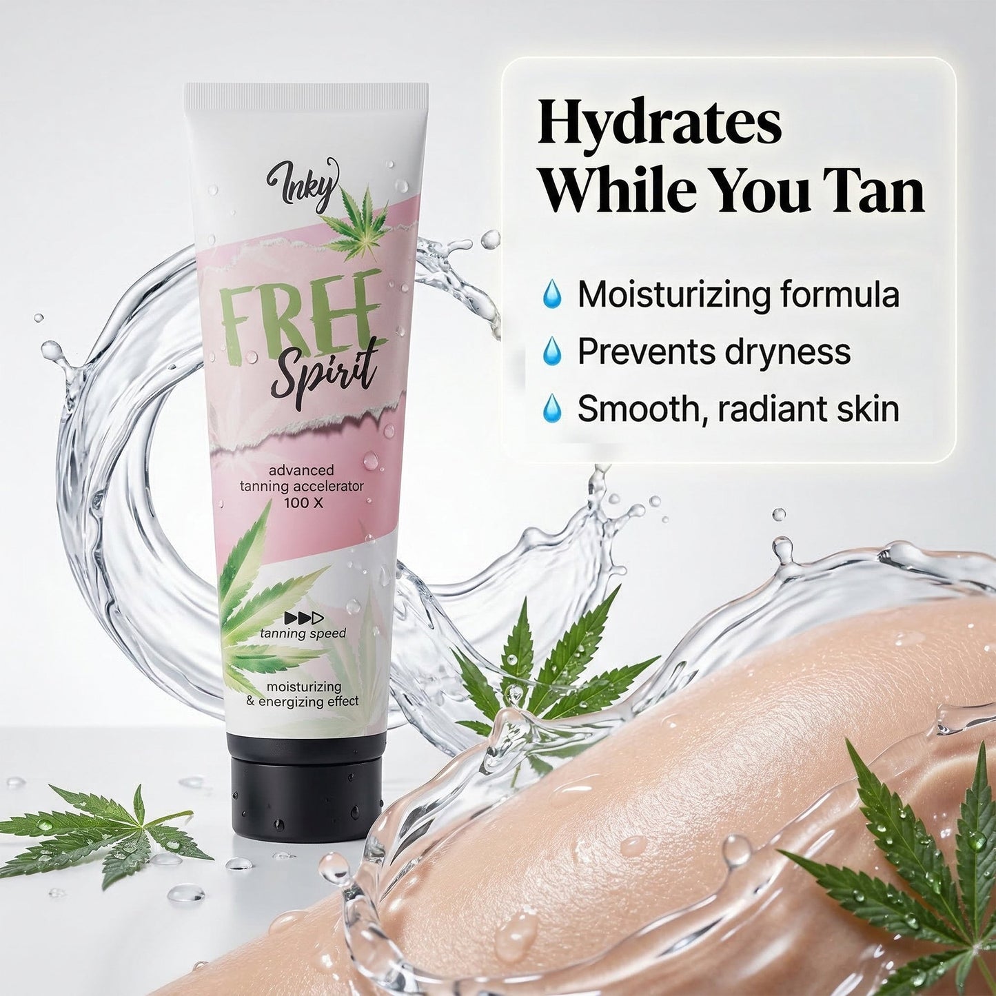 Dark Bronzer + Tanning Accelerator 150ml by Inky