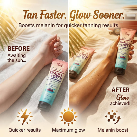 Advanced Tanning 100X Accelerator Lotion - Fast Tan & Hydrating by Inky