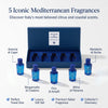 Acqua Di Parma Blu Mediterraneo Mini Gift Set – 5 x 0.16 Fl Oz EDT Splashes