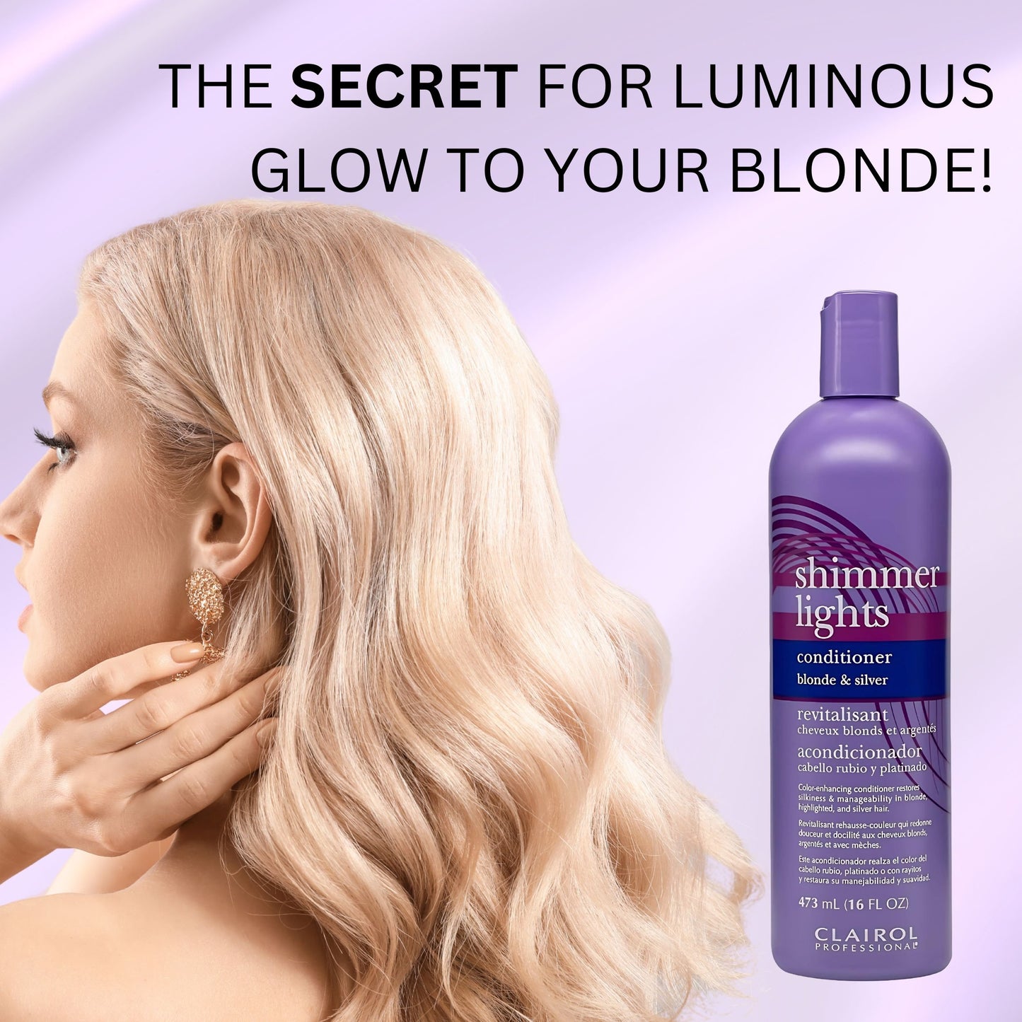 Clairol Professional Shimmer Lights Conditioner 16 oz.