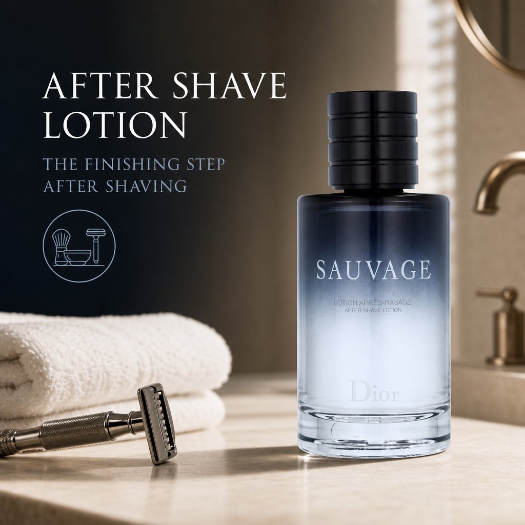 Christian Dior Sauvage After-Shave Lotion, 3.4 Fluid Ounce