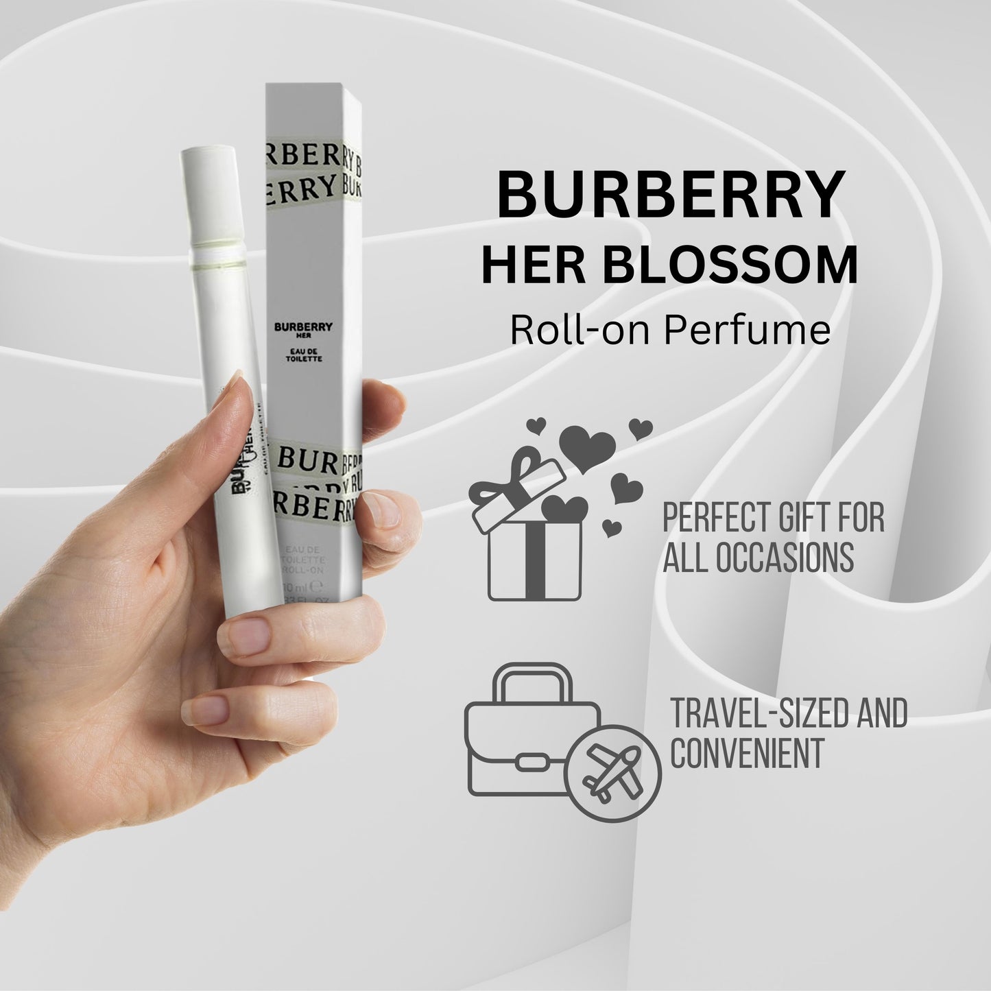 Burberry Her For Women Eau de Toilette Rollball Pen 0.33 oz