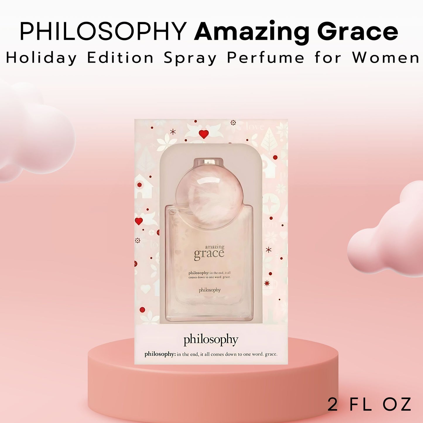 Philosophy Amazing Grace Women's Perfume EDT Spray 2 oz.