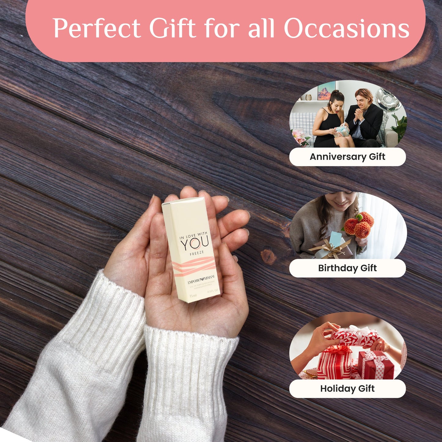 Giorgio Armani Emporio In Love With You Freeze For Women EDP 15ml / 0.5oz