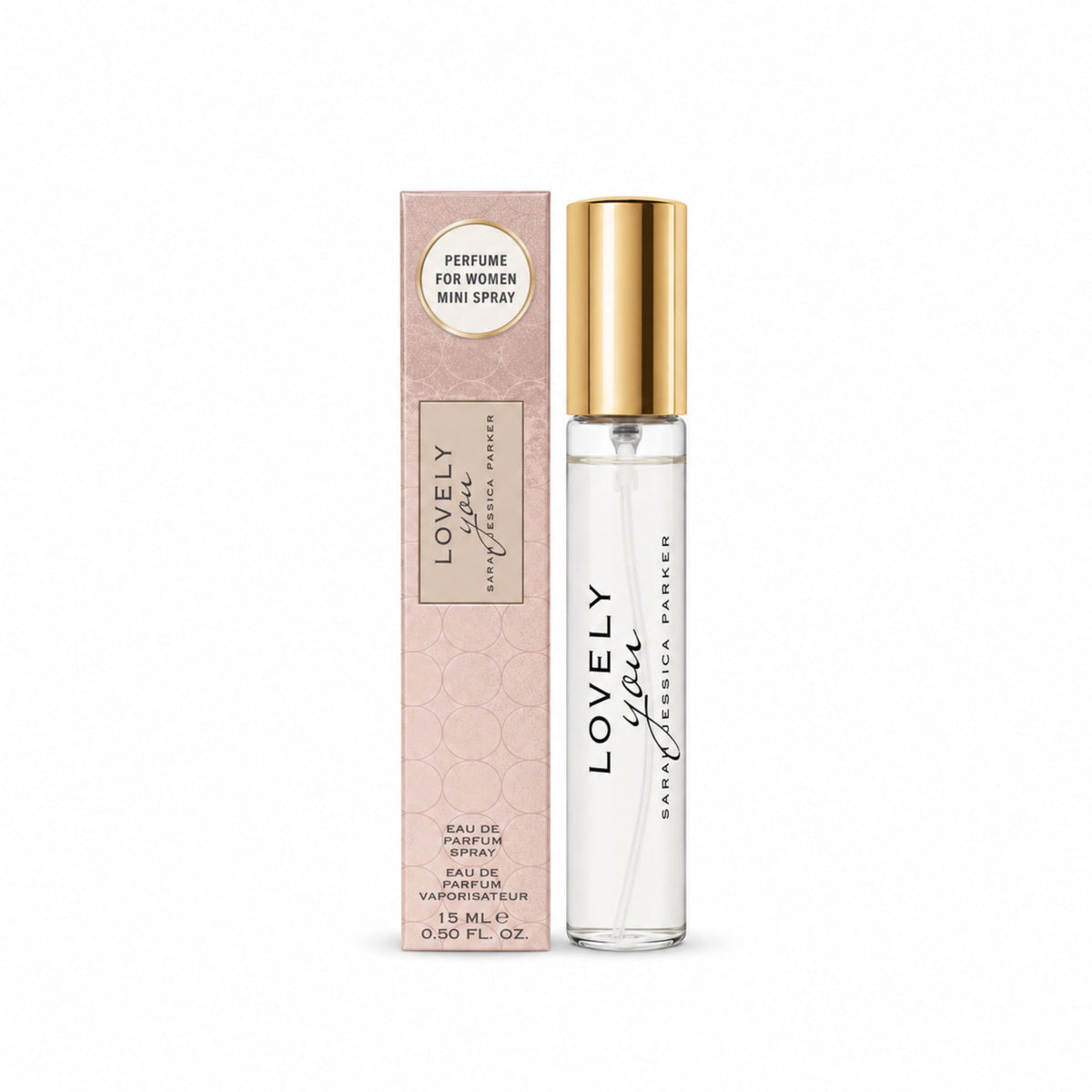 Lovely You by Sarah Jessica Parker Perfume for Women Mini EDP Travel Spray 0.5 Oz