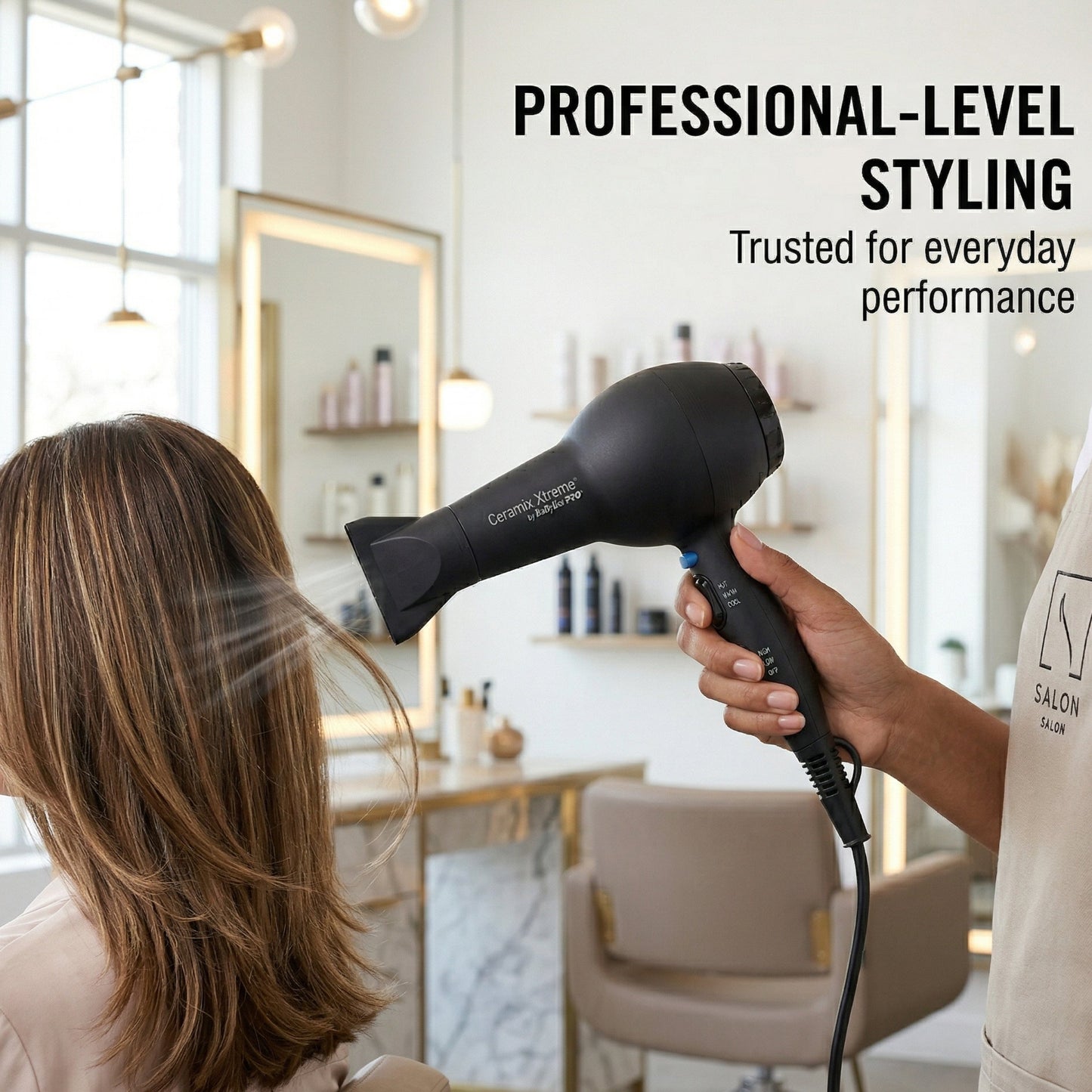 BaBylissPRO Ceramix Xtreme Professional Ceramic Hair Dryer – BAB2000 (2000W)