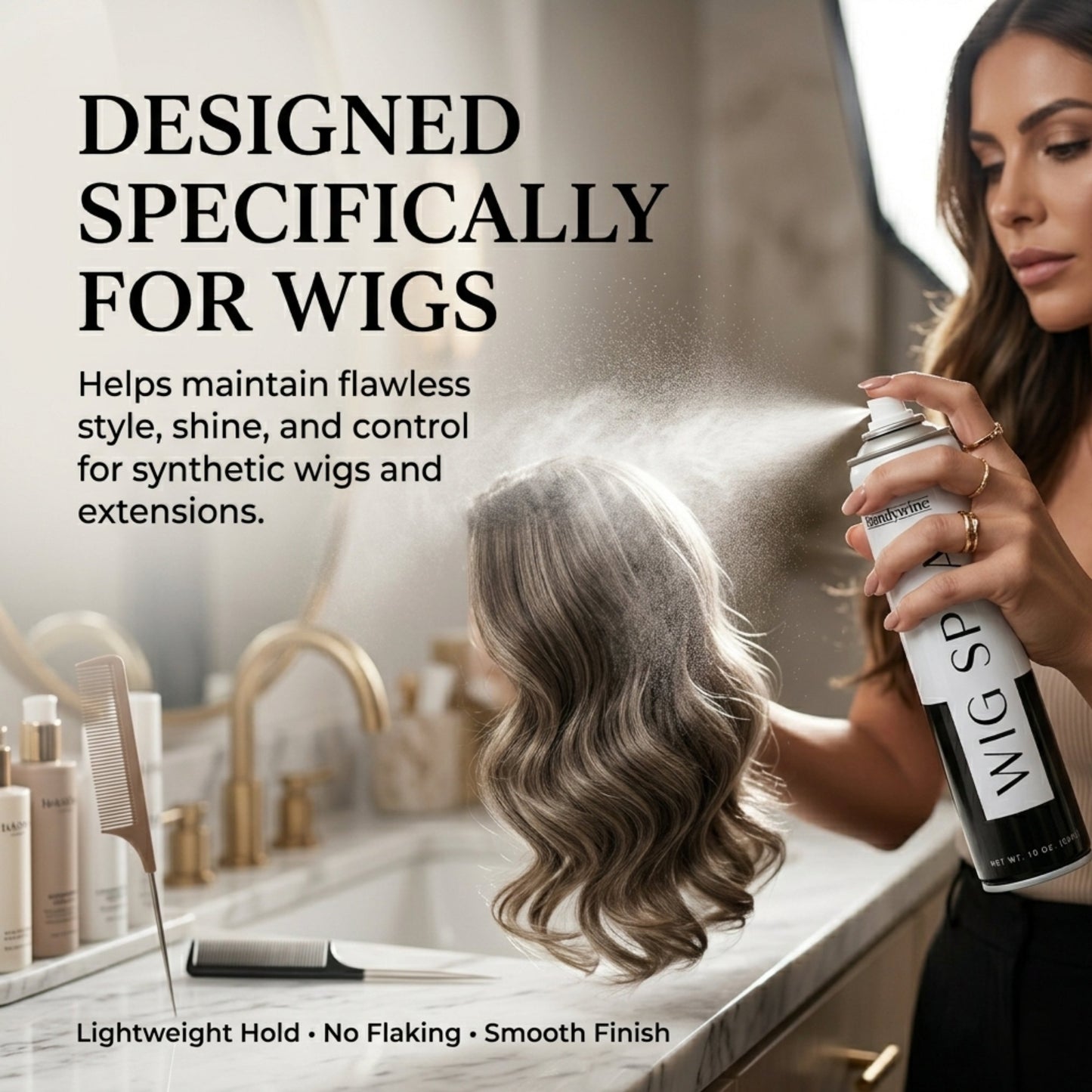 Brandywine Wig Luster, Aerosol Spray, 10 Ounce