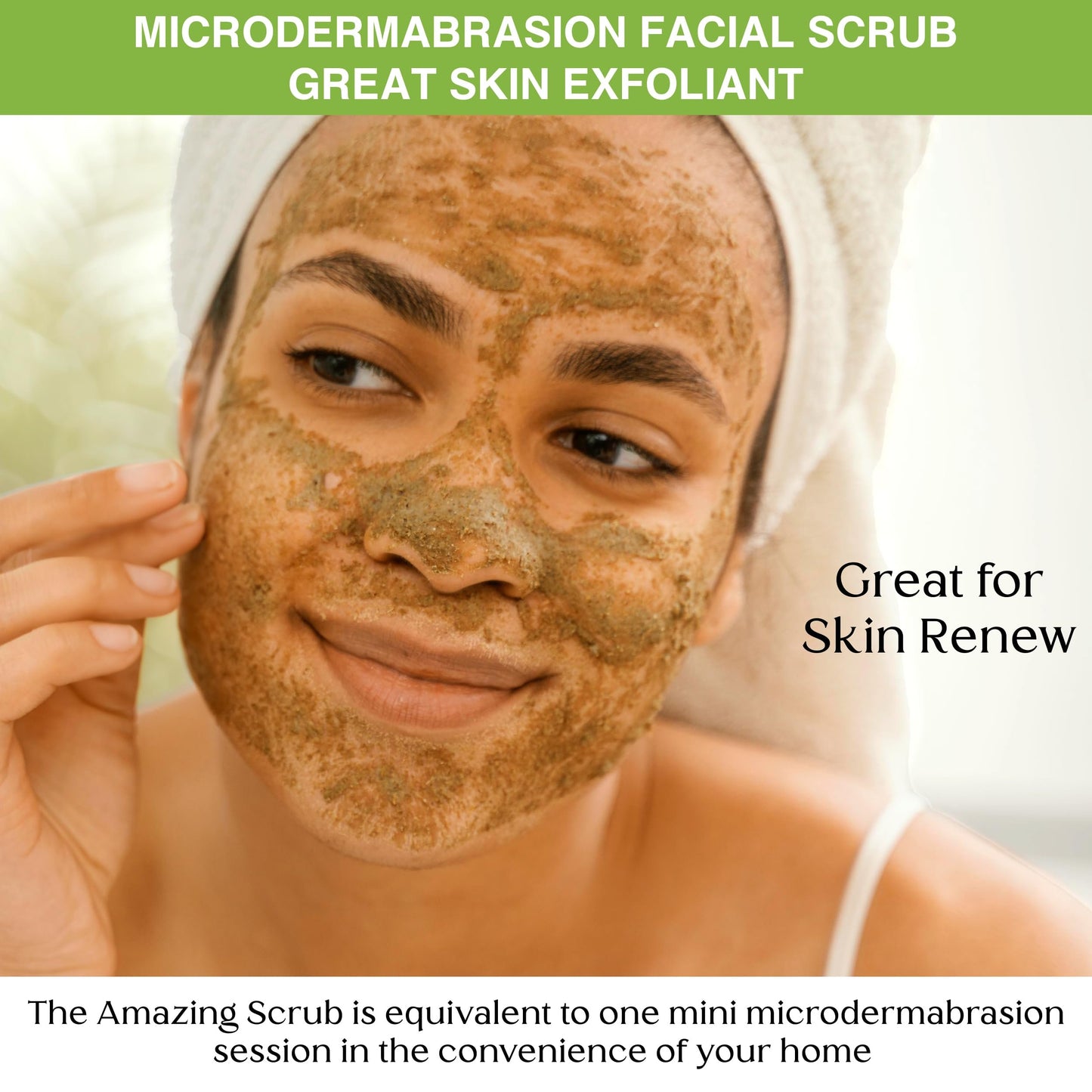 Rena Levi Amazing Scrub - Natural Microdermabrasion Face Scrub for Acne & Pores