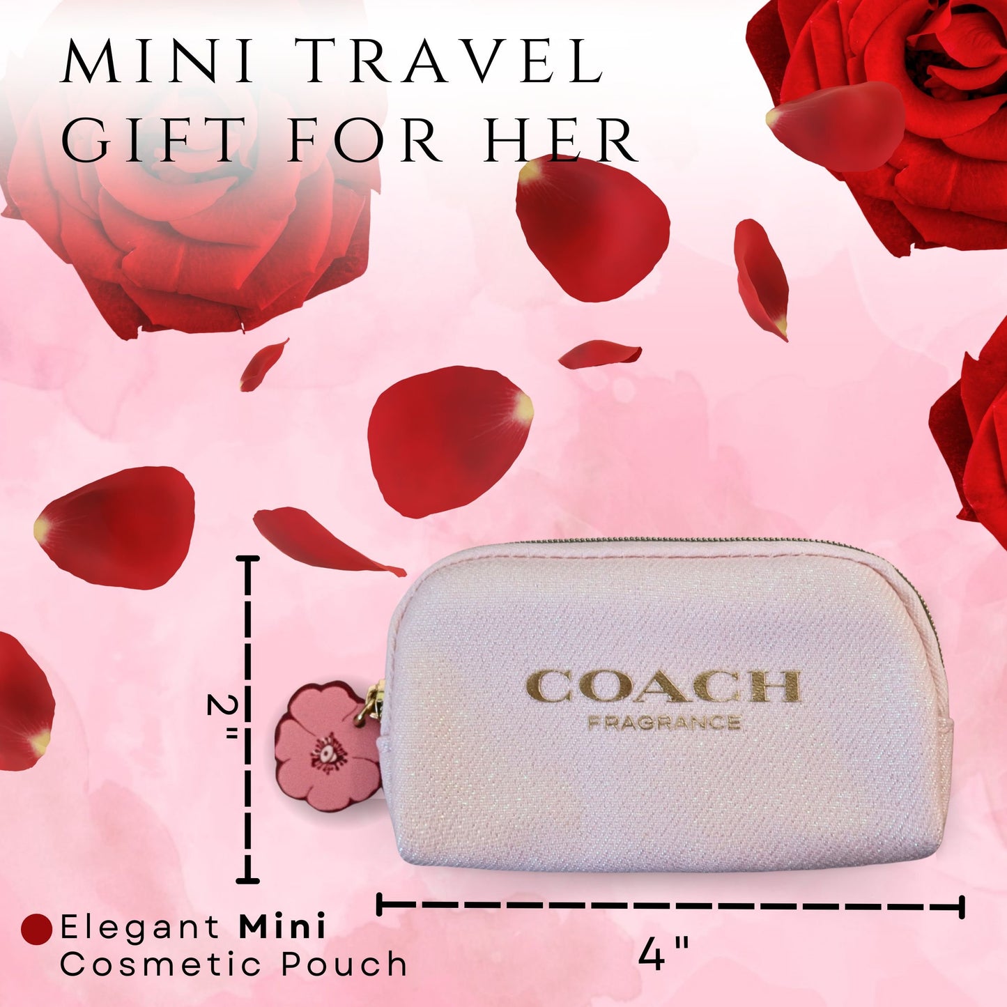 Coach Wild Rose Perfume for Women Mini EDP Spray 7.5ml