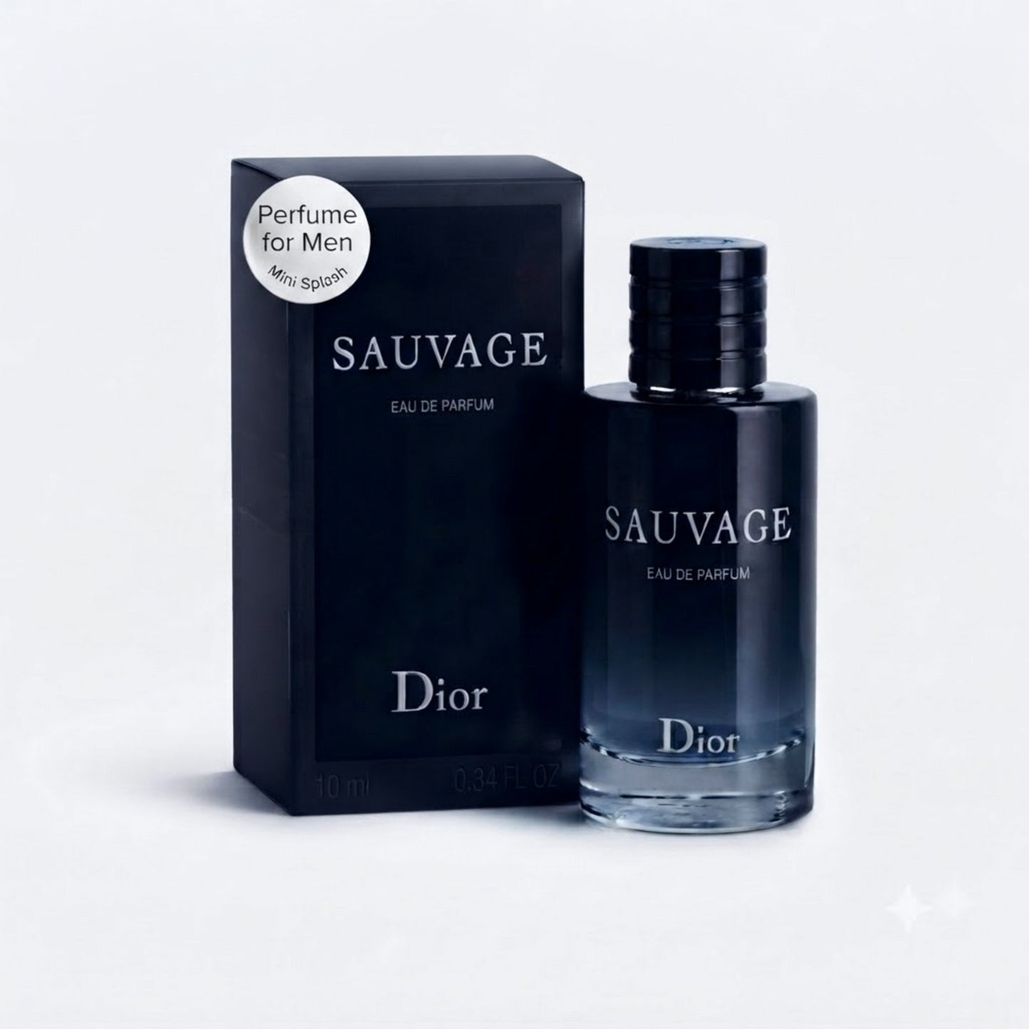 Sauvage by Christian Dior for Men 0.34 oz Eau de Parfum Travel Size