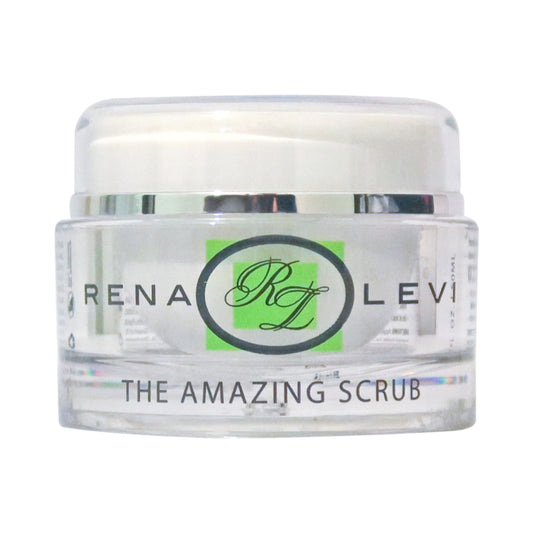 Rena Levi Amazing Scrub - Natural Microdermabrasion Face Scrub for Acne & Pores