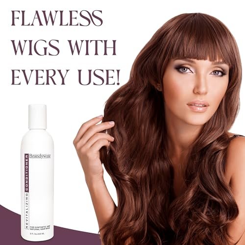 Brandywine Wig Conditioner – 8 oz for Synthetic Wigs, Natural Hair & Hairpieces