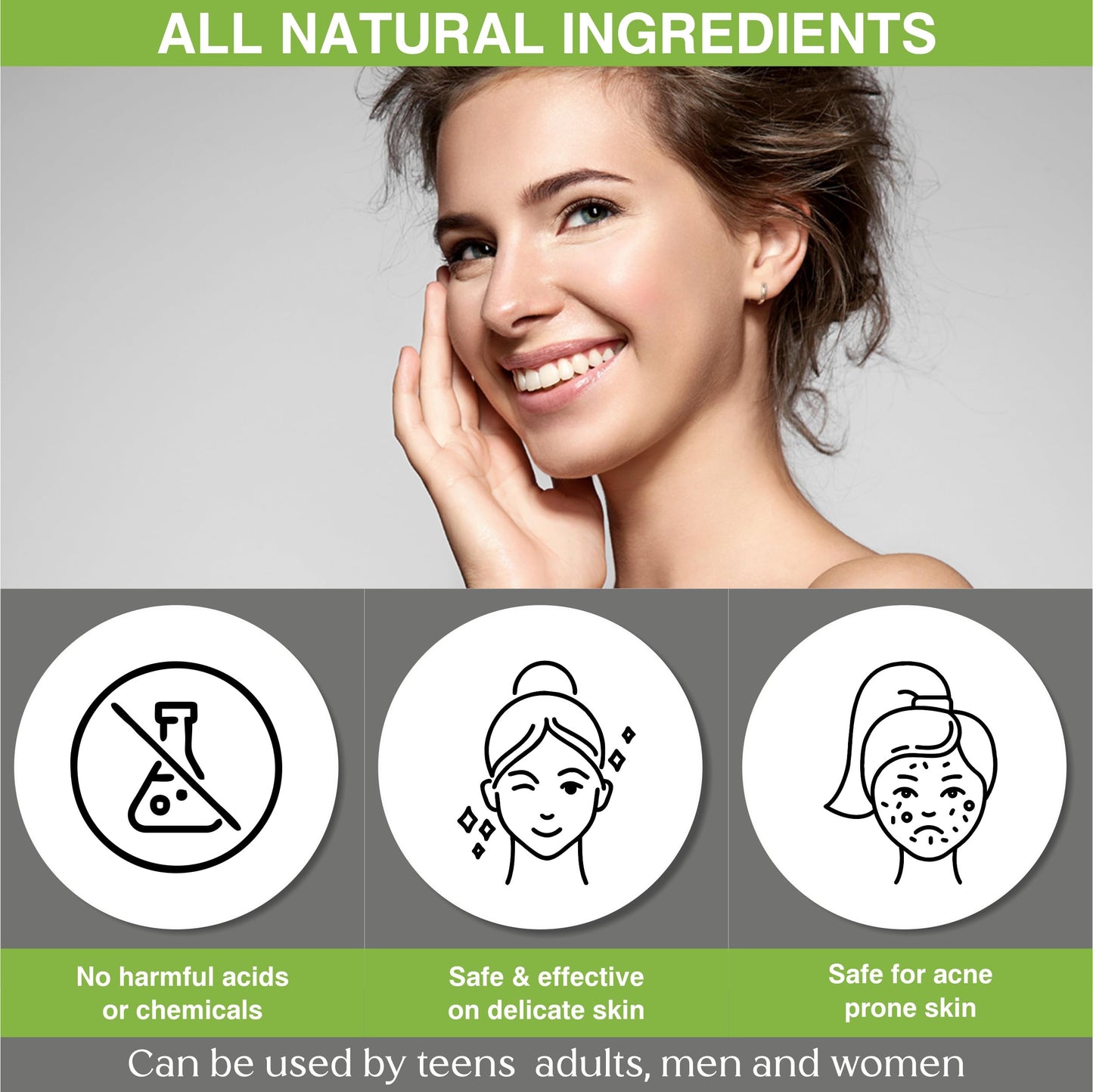 Rena Levi Amazing Scrub - Natural Microdermabrasion Face Scrub for Acne & Pores