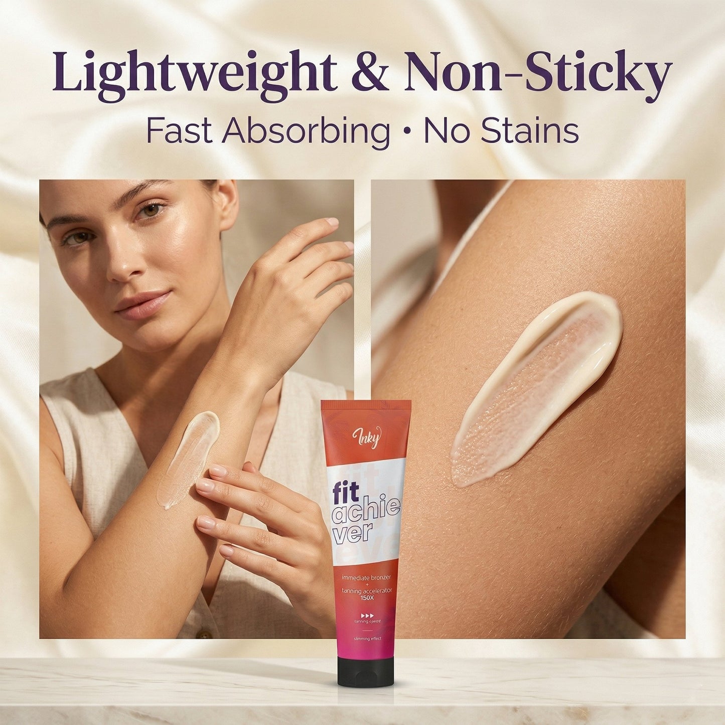Immediate Bronzer & Tanning Accelerator 150X with Slimming & Firming Complex- Fit Achiever