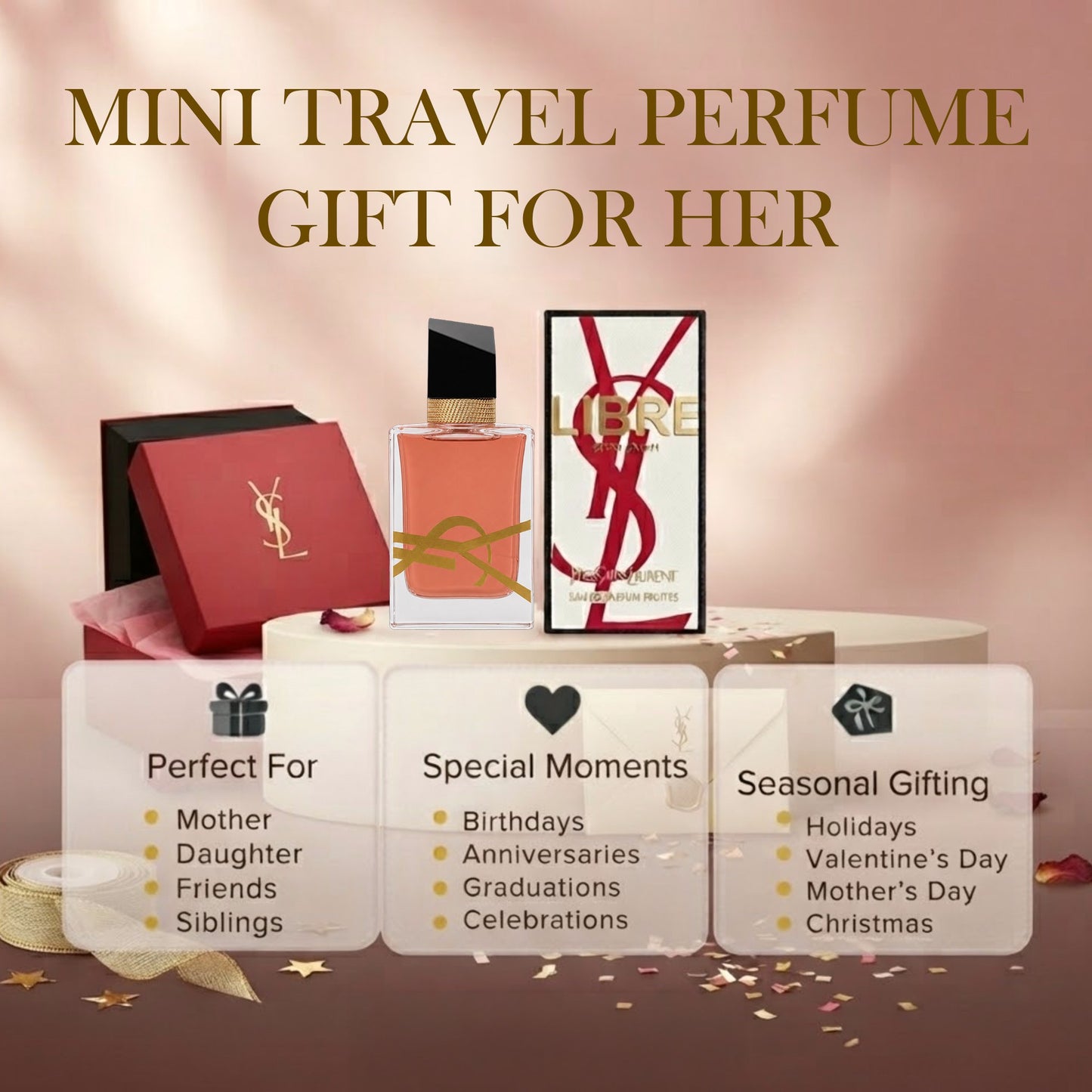 Yves Saint Laurent Berry Crush Fruitee YSL Libre Mini Sample Perfume Women mall Travel 7.5 ml / 0.25 oz - 1436