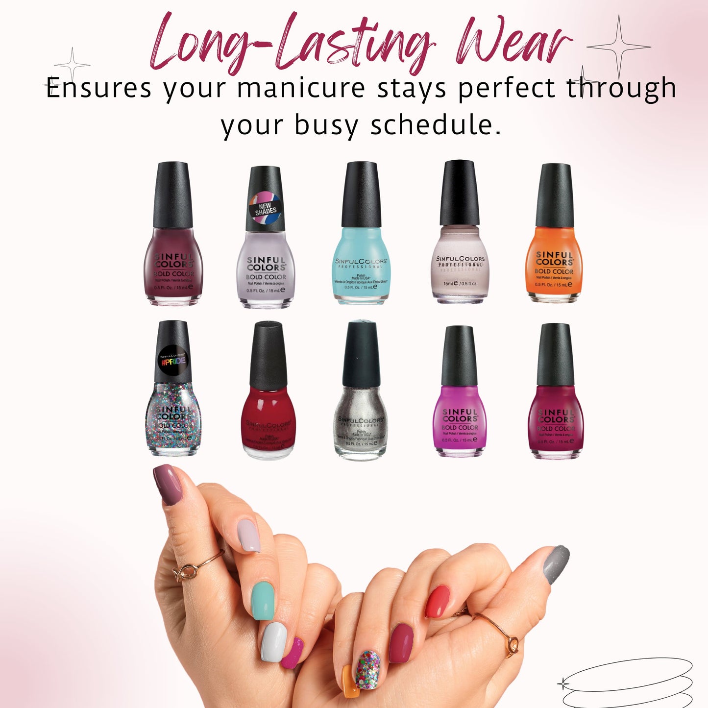 Sinful Colors 10-piece Nail Polish Gift Set
