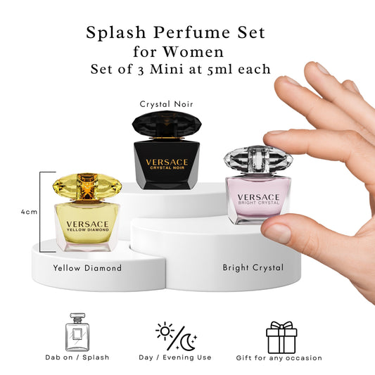 Versace Variety 3 Piece Mini Gift Set