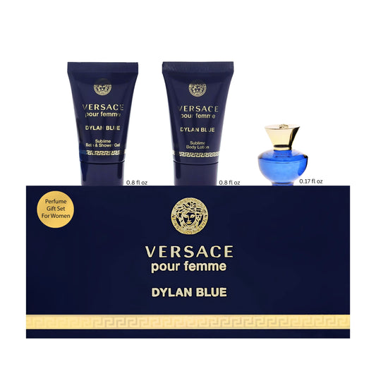 Versace Dylan Blue 3 Piece Mini Gift Set For Women